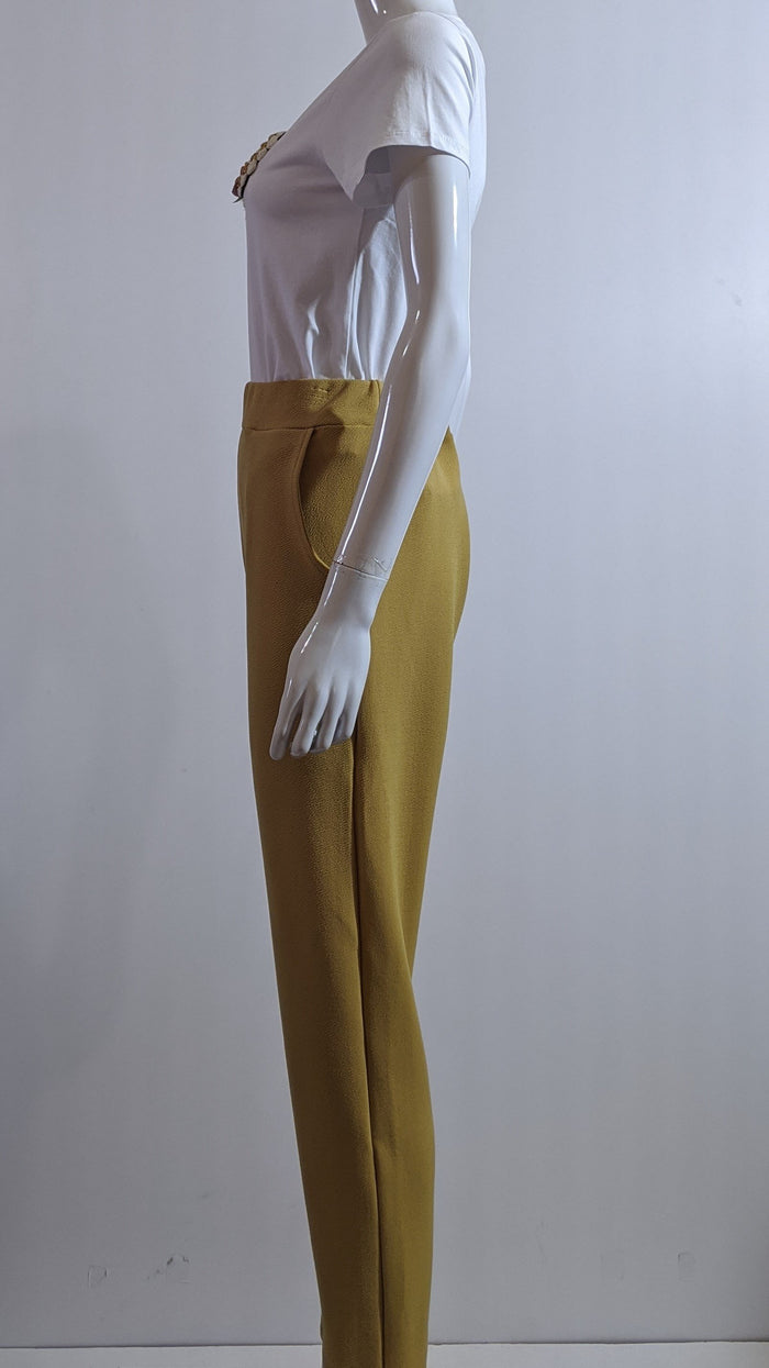 Mustard Slim Fit Trouser