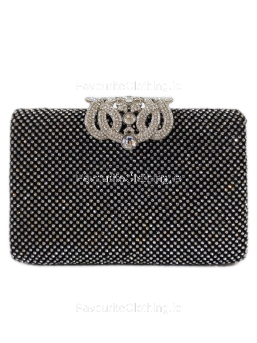 Diamond clutch bag outlet