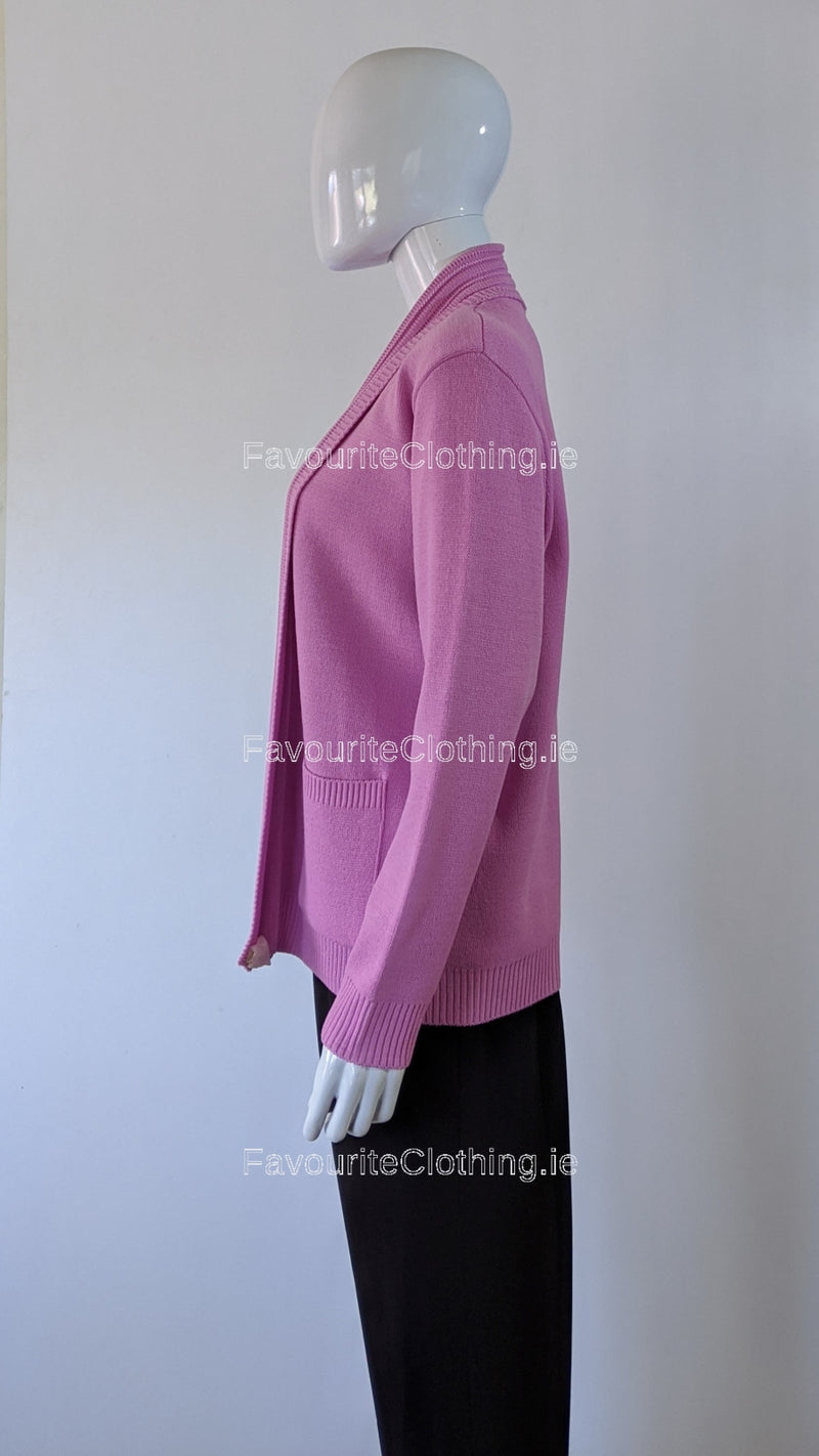 Pink Stripe Twinset Jumper